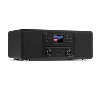 Audizio Avola - Radio DAB+ Internetradio con lettore CD | Radio Internet WLAN, Bluetooth e FM | Suono di alta qualità | Radio DAB Plus con lettore CD in Nero