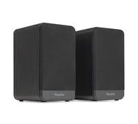 Audizio BS10 Coppia di altoparlanti attivi, 80 Watt, Bluetooth, Hi-Fi, con HDMI ARC, ottico e RCA, altoparlanti da scaffale, casse da studio per PC, TV e HiFi, colore nero