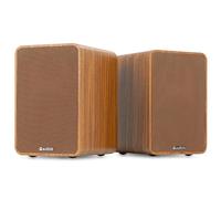 Audizio KS10 Active Bookshelf Speaker Set 120W BT Wood | Casse attive con DSP