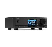 Audizio Teramo - Adattatore radio Internet con DAB+ per impianto HiFi | Adattatore DAB+, WLAN & LAN, ricevitore radio Bluetooth, USB, display da 2,8 pollici, telecomando, sveglia e timer di sonno