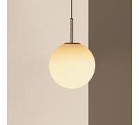 Audo Copenhagen Audo TR Bulb, lampada a sospensione, a 1 luce, acciaio, vetro, bianco Audo Copenhagen