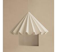 Audo Copenhagen Lampada a sospensione Audo Dancing, bianca, Ø 65 cm, feltro Audo Copenhagen