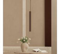 Audo Copenhagen Lampada a sospensione Audo Tubulaire, 48 cm, color bronzo, alluminio Audo Copenhagen