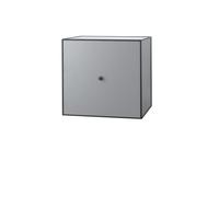 Audo Frame 49 Con Anta e Ripiano 42X49X49 Grigio Scuro