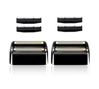 AUDOC testine di ricambio compatibili con BaByliss Foil Shaver (Black/2)