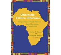 Audrey C. Cooper Citizenship, Politics, Difference (Copertina rigida)
