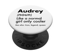 Audrey come una ragazza normale solo regina più fredda Nome PopSockets PopGrip Adesivo
