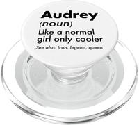 Audrey come una ragazza normale solo regina più fredda Nome PopSockets PopGrip per MagSafe