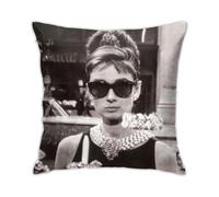 Audrey Hepburn Pillows Cover Cushion Covers Pillow case 3D Printing is Soft and Comfortable Decorations Sofa Couch Chair