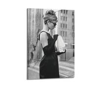Audrey Hepburn - Poster decorativo da parete, per soggiorno, camera da letto, decorazione moderna per la camera da letto, 30 x 45 cm