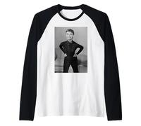Audrey Hepburn Vacanze Romane Sabrina Attrice & Icona della Moda Maglia con Maniche Raglan