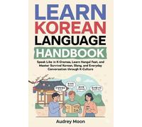 Audrey Moon Learn Korean Language Handbook (Tascabile) Korean Language Learning
