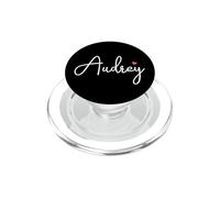 Audrey Nome Compleanno Bambino Ragazza Donna Personalizzato Audrey PopSockets PopGrip per MagSafe