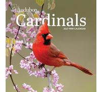 Audubon Cardinals Mini Wall Calendar 2027