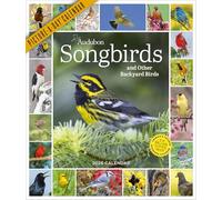 Audubon Songbirds And Other Backyard Birds Picture-A-Day® Wall Calendar 2026