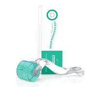 AUDUODUO® Derma roller 192 aghi veri 0,5 mm con aghi in argento reale Microneedle roller for Face