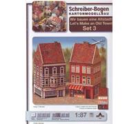 Aue-Verlag 9 x 9 x 18 cm, Modello Old Town Set Kit (3 Pezzi)