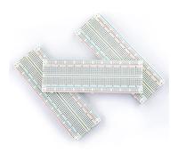 Aueabc 3 Pz Breadboard 830 Punti PCB Board MB-102 Solderless Prototipo Universale PCB Pane Board per Kit FAI DA TE Arduino Proto Raspberry Pi