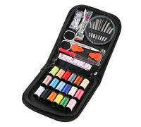AUERVO Set da cucito da viaggio, 70 accessori da cucito fai da te, mini set da cucito per la casa, i viaggi e le emergenze pieno di aghi per riparazione e cucito, forbici, ditale, filo, metro a nastro