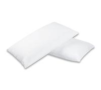 AuesHome-Cuscini Letto Coppia di Guanciali 40x70 Standard Made in Italy Antiacaro Anallergico Traspirante - Matrimoniale Singolo con Federa in Cotone e Poliestere