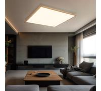 Aufbaupanel Deckenpanel da Soffitto Simil Legno Alluminio LED Lampada Montaggio