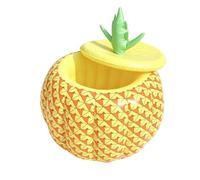 Aufblasbarer Eiskübel - Ananas mit großem Fassungsvermögen und Deckel | Getränkeeimer aufblasbarer Eiskühler | für kalte Getränke, Bier, Wein, Flaschen, Sommer, Outdoor, Pool, Angeln, Campin