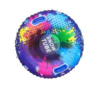 Aufblasbarer Rodelschlitten - 85 Zentimeter Kältebeständig | Mit Griffen Aufblasbare Rodelröhren Robust Für Den Schlittenhang, Für Winter Outdoor Familienaktivitäten Kinder Spaß Im Schnee