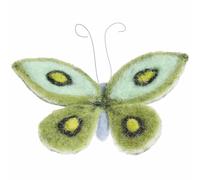 Aufhänger Filz-Schmetterling hellblau 10 x 10,5 x 7cm