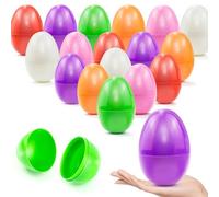 AUFIKR 6-Colore 3.2" Uova di Pasqua trattate per Il ripieno, Pasqua Tema Festa Favore, Caccia Uova di Pasqua, Cestino Stuffers riempitivo, Prezzo Aula (24)