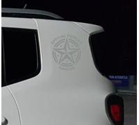 Aufkleber JEEP RENEGADE military star aufkleber Off Road stickers 0391