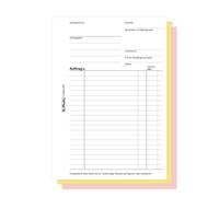 Auftragsbuch A5 103 3x40Bl sd
