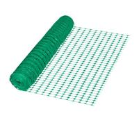 Aufun 50m barriera recinto pascolo rete di protezione in plastica PE cane recinto recinto di avvertimento costruzione recinto gioco per la famiglia, area pubblica, verde