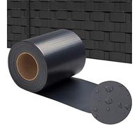 Aufun PVC Frangivista per Recinzione Giardino 35m x 19 cm Schermi divisori e protettivi per Giardino, 450 gsm PVC Paravista con 20 Clip per Recinzioni, Oscurante, Giardinaggio, Antracite