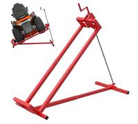 Aufun sollevatore per trattorino, dispositivo di sollevamento per trattorino, sollevatore telescopico per tosaerba da giardino 400KG per trattorino rasaerba, inclinazione +45° regolabile