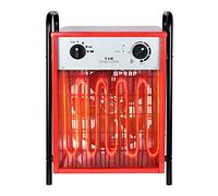 Aufun Ventilatore termico 9KW, riscaldatore elettrico industriale professionale con 3 livelli di calore, protezione da sovraccarico, ideale per interni ed esterni (9000 W)
