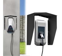 AufuN Wallbox, protezione dalle intemperie, per stazione di ricarica e-auto, presa di corrente, protezione antipioggia Wallbox Weather Protection per EV Charging Holder Protective Roof Wall Mount