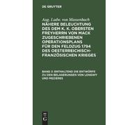 Aug Ludw Von Ma Enthaltend Die Entwürfe Zu Den Belagerungen V (Copertina rigida)