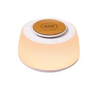 AUGE LIGHT 4 in 1 macchina per il suono del rumore bianco con luci notturne, 30 suoni lenitivi, 32 livelli di volume, 3 timer, macchina per dormire portatile per bambini e adulti, comodini per terapia