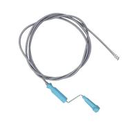 Auger professionale 7,5 m | 65 manganese Steel flessibile Plumbing Snake con adattatore per drill - Manuale/Powered Sink Toilet Unclogger for Hair & Debris Removal(1,8 m)