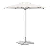 Augerlite Set di 4 piastre di peso per ombrellone, grigio granito, triangolari, 14 kg, 56 kg, base per supporto per ombrellone, fissaggio al balcone, terrazzo, giardino, per vento