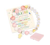 Augesak Regalo per l'iscrizione a scuola per ragazze, braccialetti per l'iscrizione a scuola per ragazze, regalo per principianti C