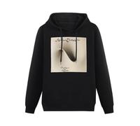 AUGFINDADREAM Men Long Sleeve Printed Hoodies Robin Trower Bridge of Sighs Hoody Sweatershirt Black XXL