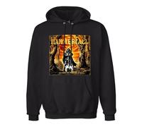AUGFINDADREAM Men's HammerFall Glory To The Brave Cotton Hoodies XXL Black M