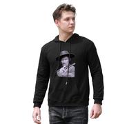 AUGFINDADREAM Men's Lee Van Cleef Western Actor Movie Printed Pullover Hoodies Long Sleeve Hooded Sweatshirt 3XL