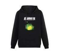 AUGFINDADREAM Re-Animator V2 S.Gordon Movie Poster 1985 Men Printed Pullover Hoodies Black 3XL