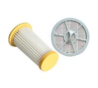 Augnongly 1 x Filtro HEPA e 1 x Filtro di Uscita Aria Rotondo per FC8260 FC8262 FC8264