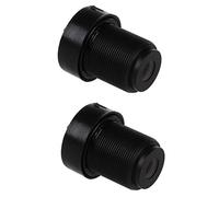 Augnongly 2X 1/3 CCTV 2.8mm Obiettivo Nero per la Camera Scatola di Sicurezza CCD