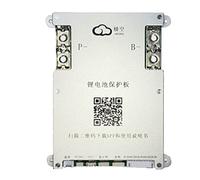 Augnongly JK BMS 4S 5S 6S 7S 8S 200A Smart BMS Supporto App Bluetooth Integrato LCD 12V 24V 3S (B)