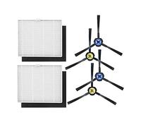Augnongly Parti di ricambio compatibili con V8S X750 X785 V80 Pezzi di Ricambio per Aspirapolvere Robot, Filtri Hepa, Spazzola Laterale
