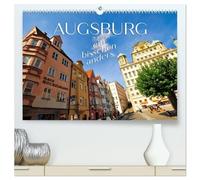 Augsburg - ein bisschen anders (hochwertiger Premium Wandkalender 2027 DIN A2 quer), Kunstdruck in Hochglanz: Nicht ganz alltägliche Ansichten von Ausgburg